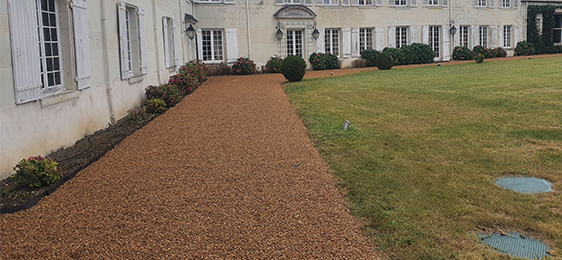 Travaux de terrassement dans le Maine-et-Loire